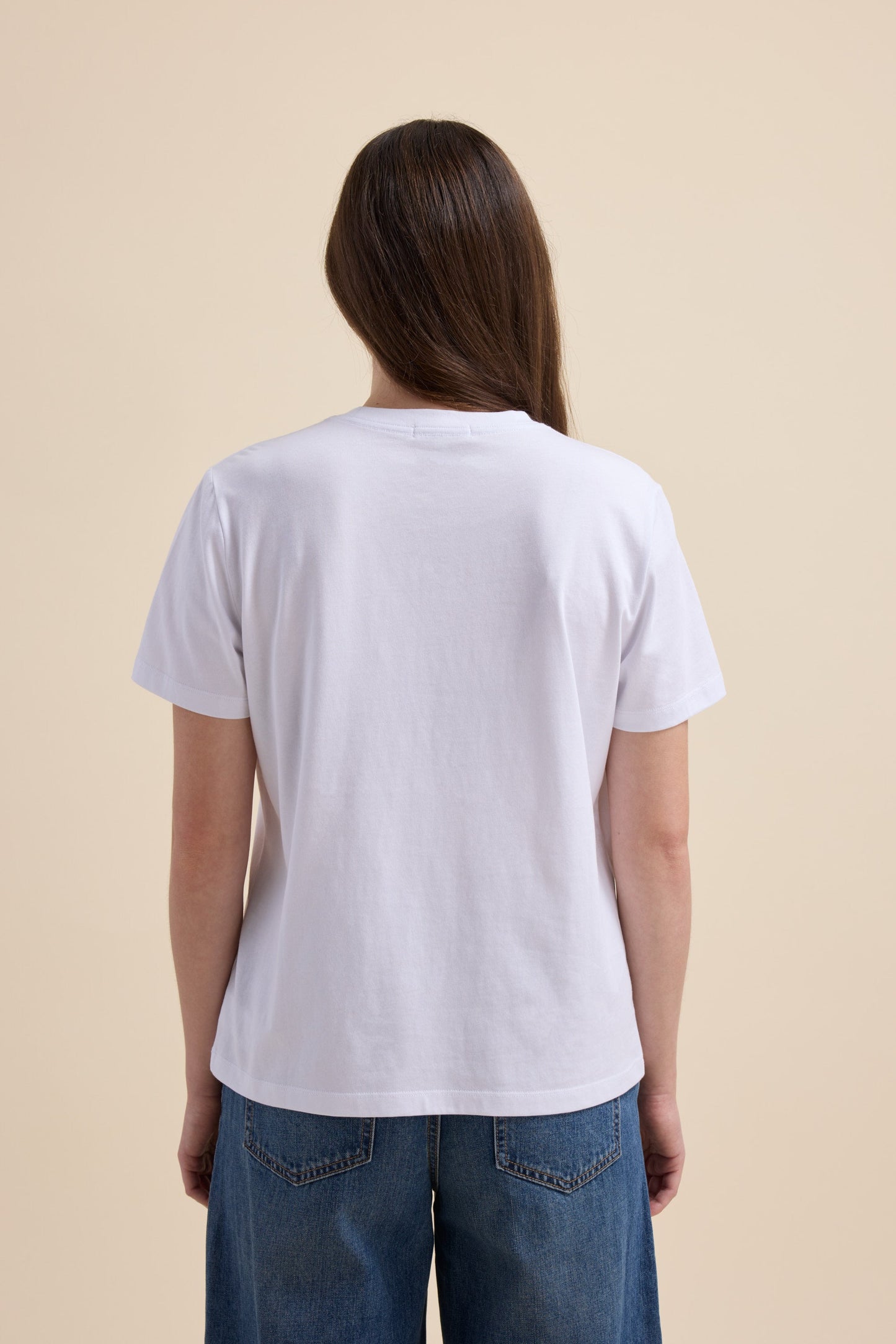 The Good Earth Cotton Crew Tee