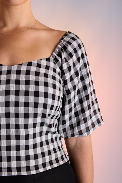 Anna Puff Sleeve Top