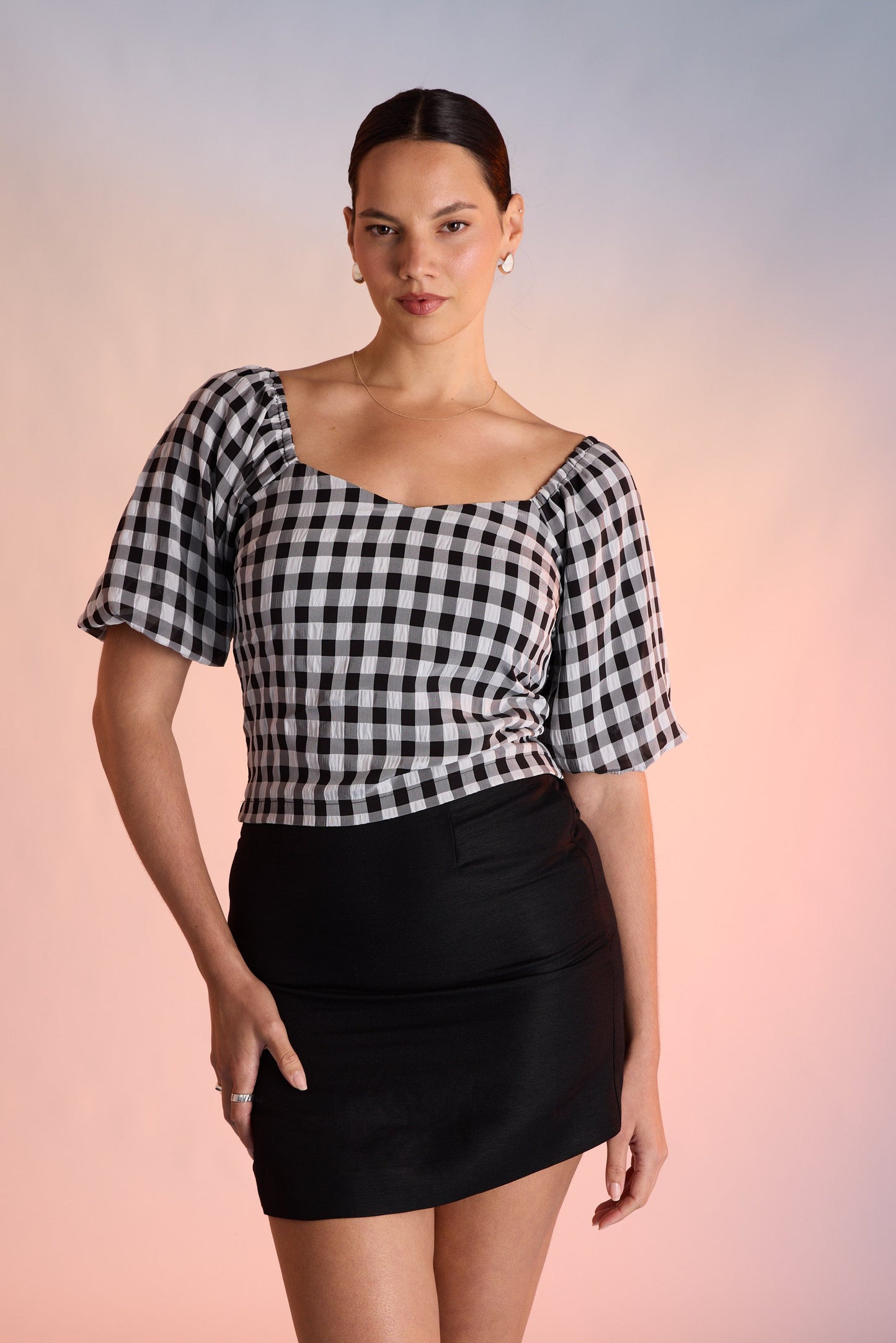 Anna Puff Sleeve Top