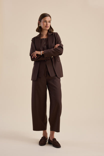 The Tailored Wool Blend Blazer