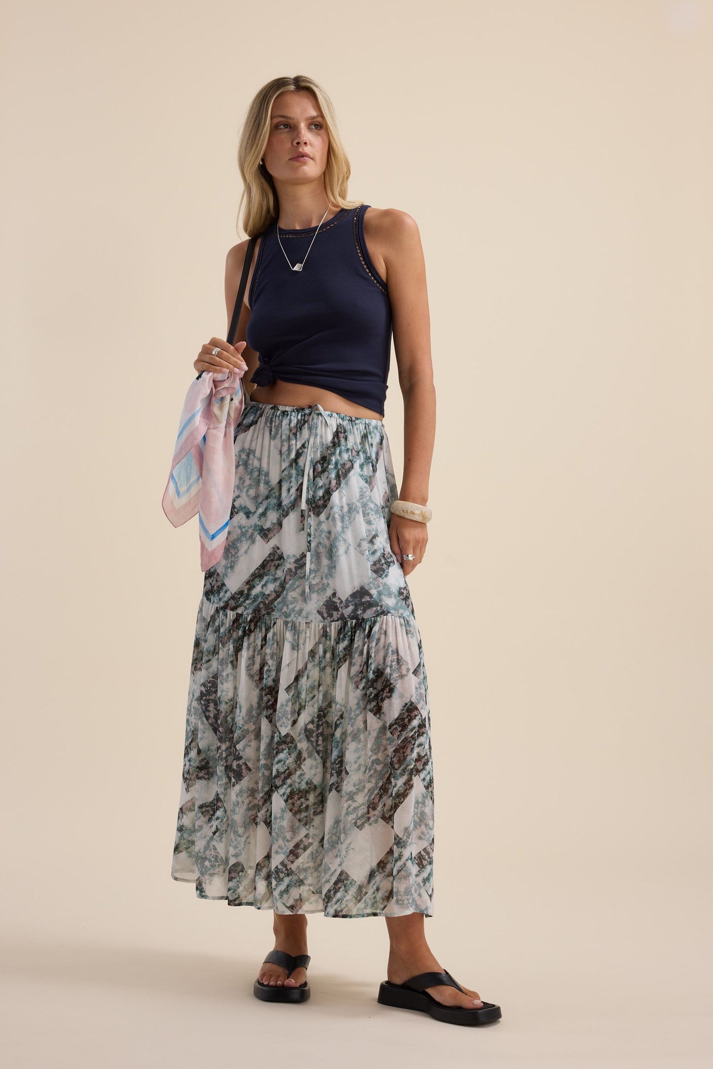 Vivienne Gathered Skirt