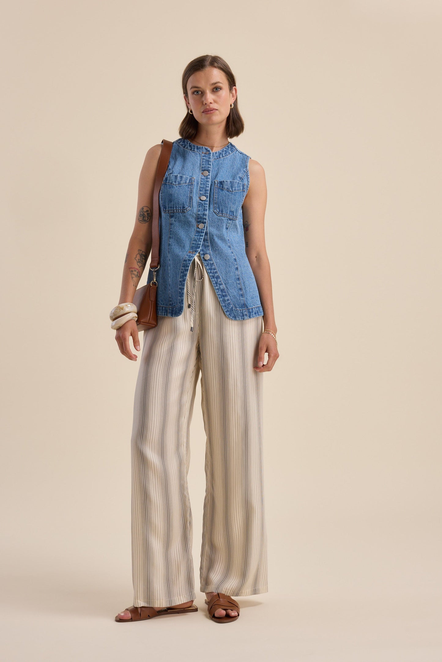 Skylar Denim Vest