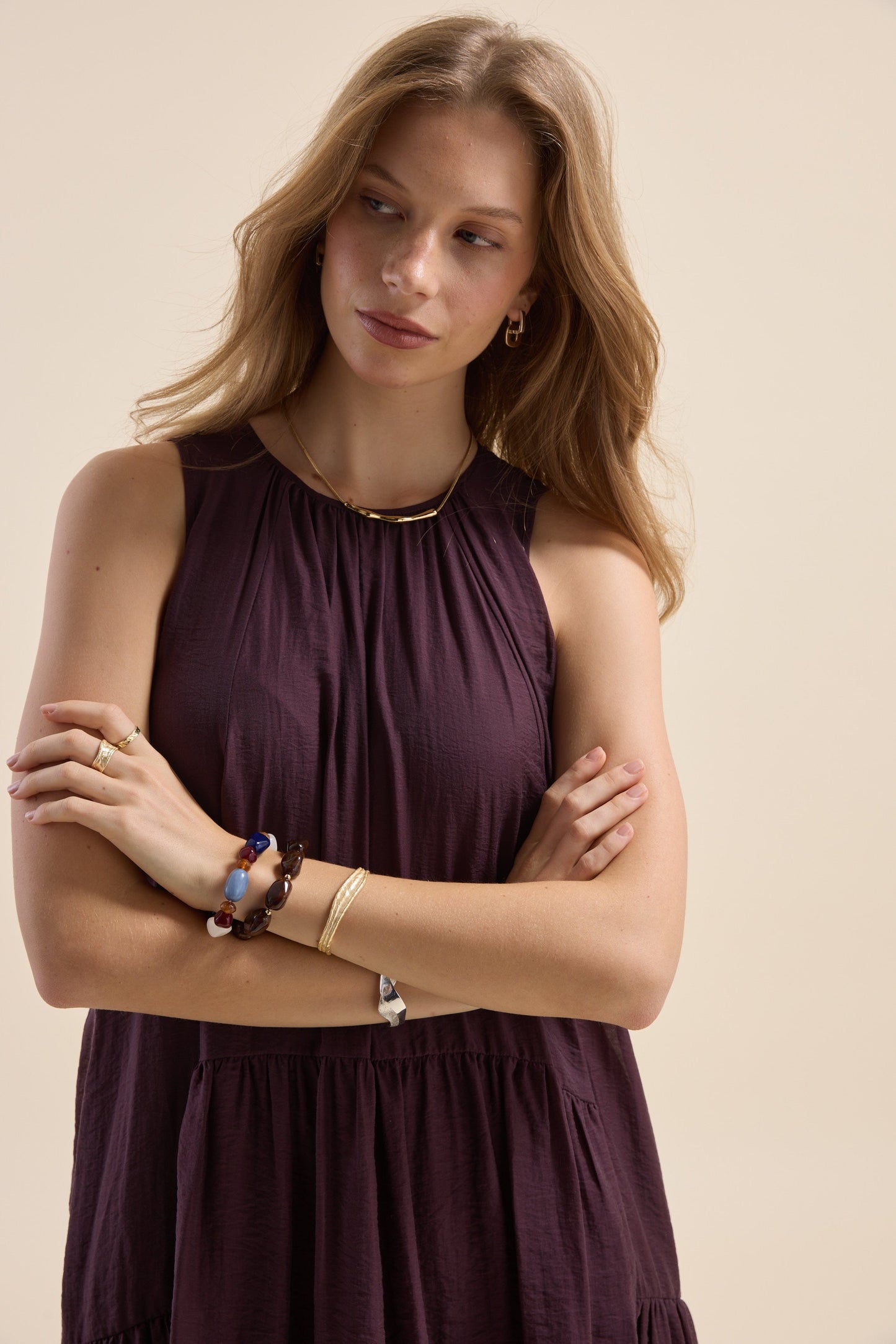 Alana Gather Detail Dress