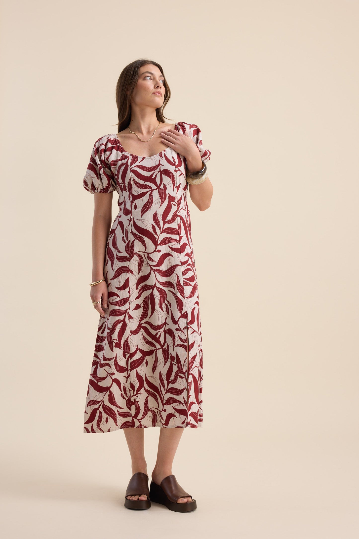 Camille Puff Sleeve Dress