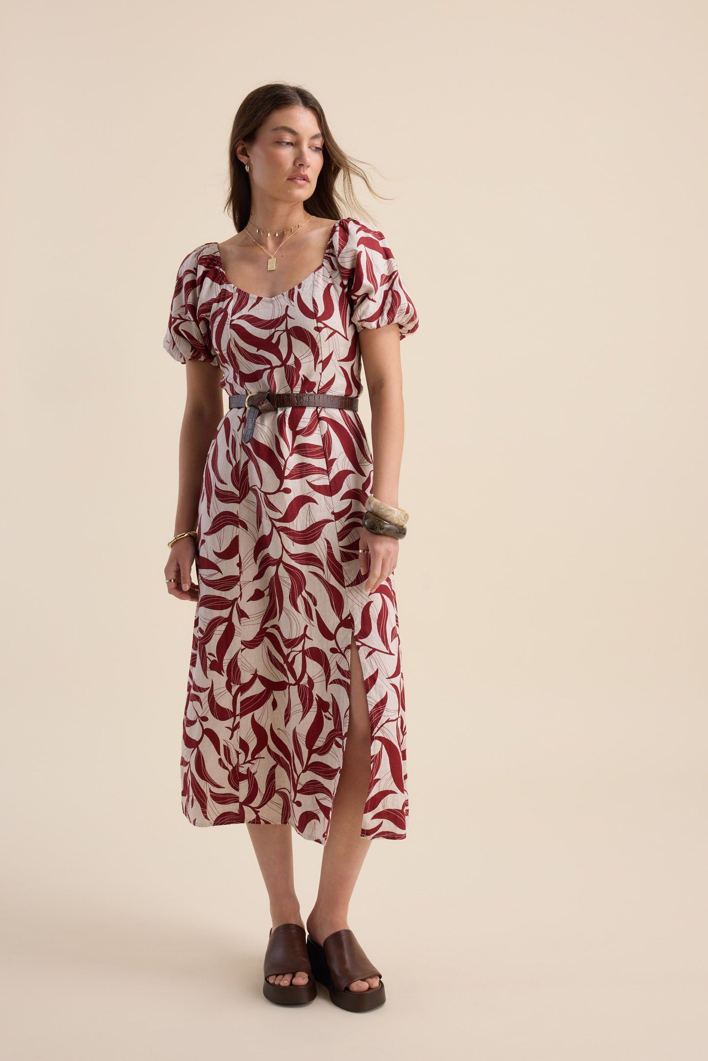 Camille Puff Sleeve Dress
