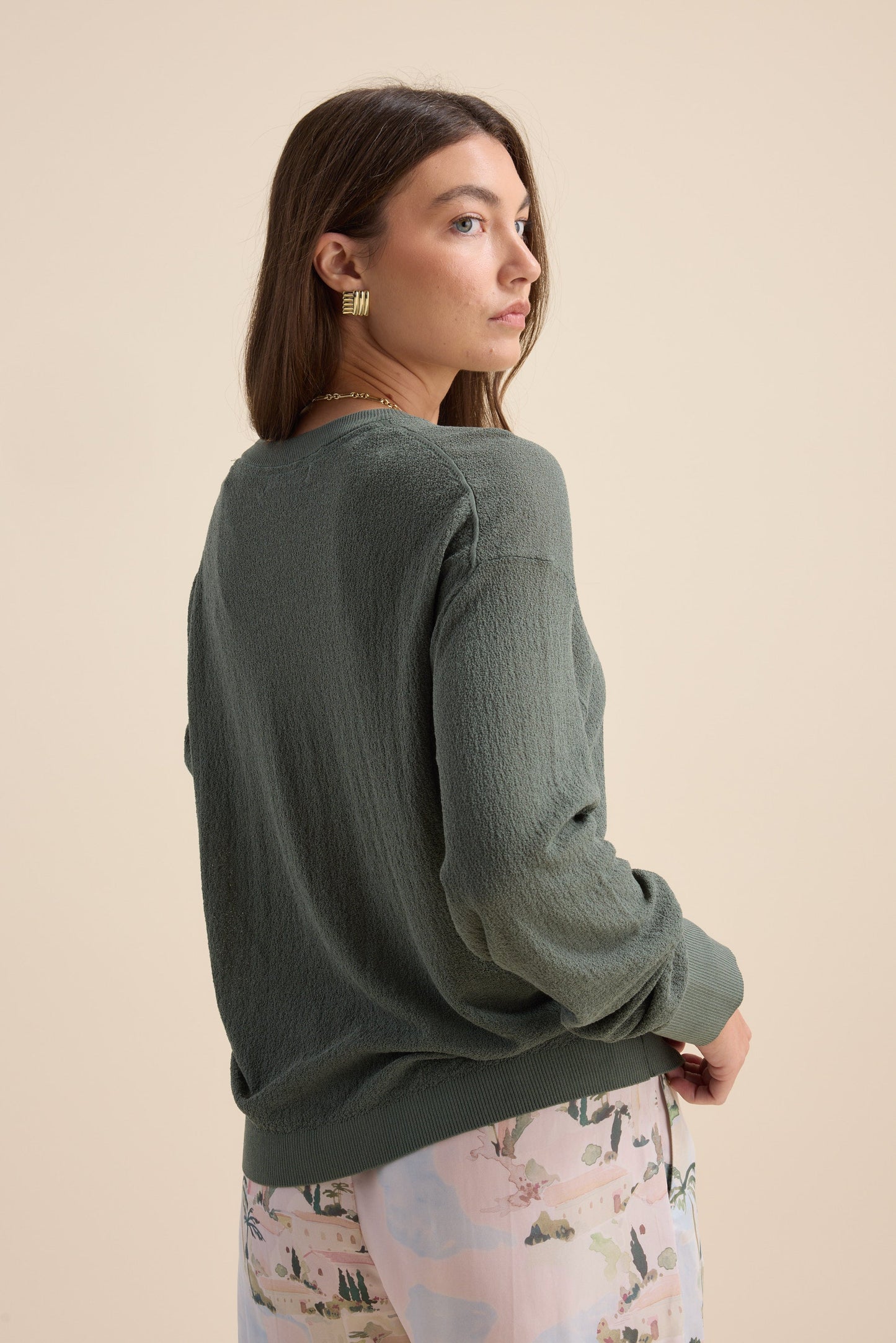 Oliver Textured Fine Knit Sweater