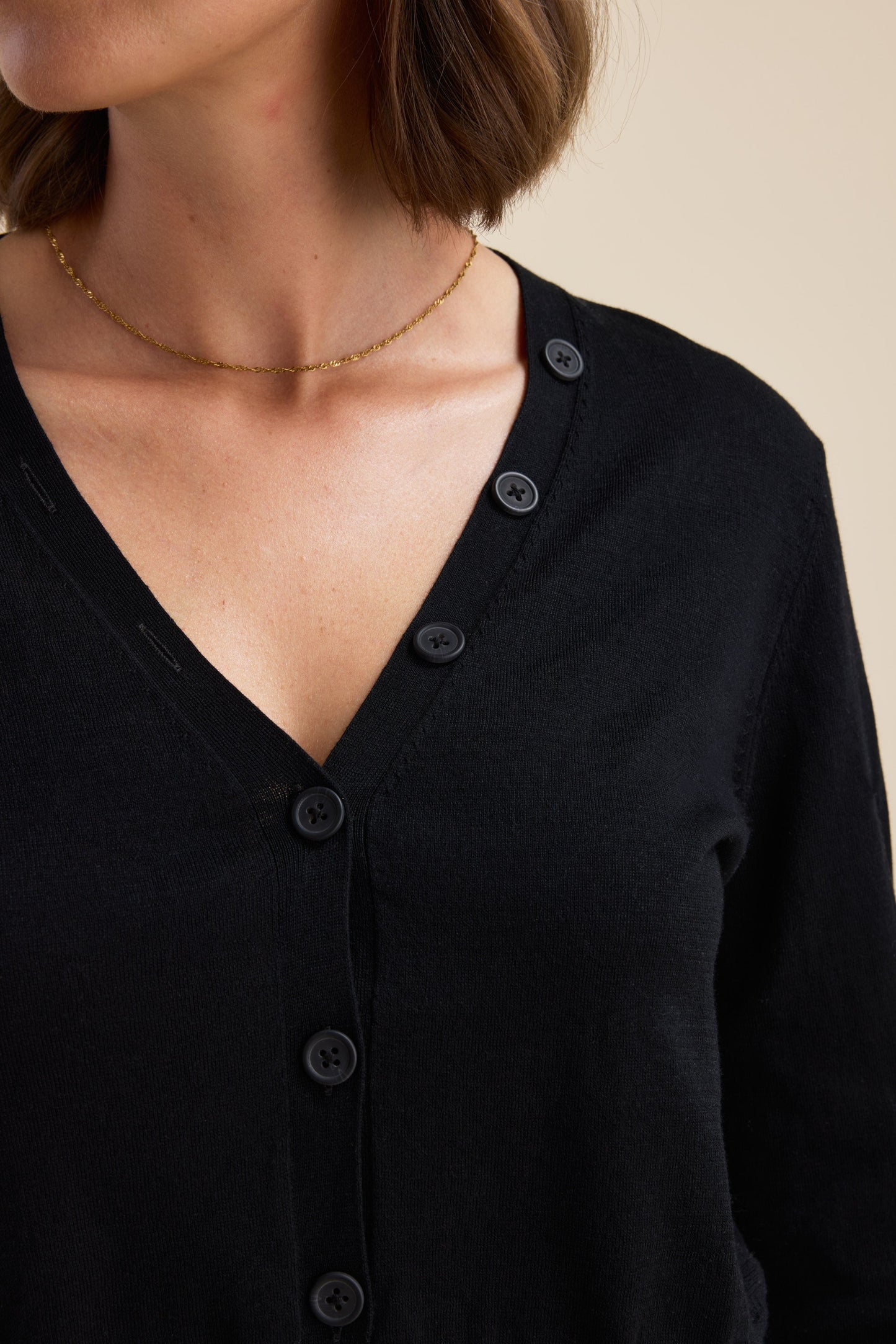 Stella Lightweight Cropped Cardigan