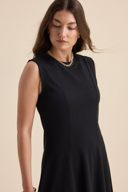 Elementary Sleeveless Midi Dress