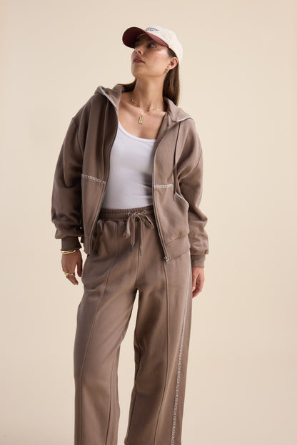 Elementary Blanket Stitch Hoody