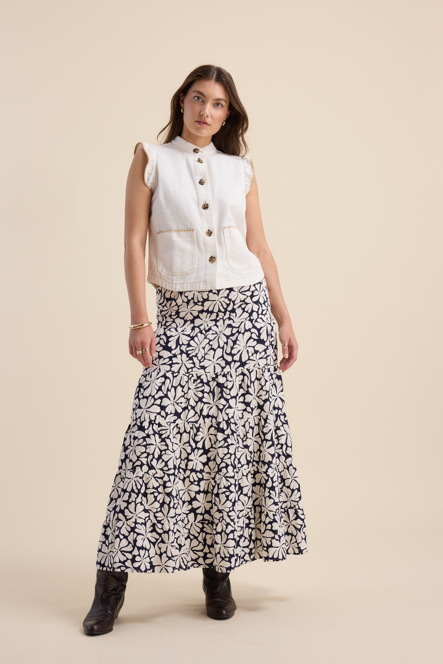 Elementary Tiered Skirt