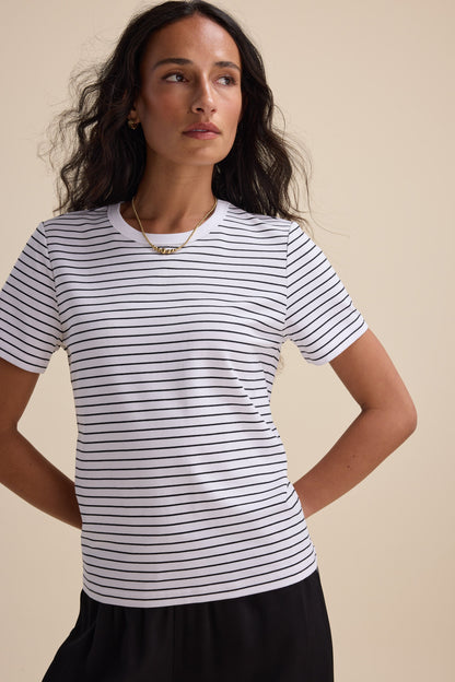 The Perfect Short Sleeve Crew Neck Tee