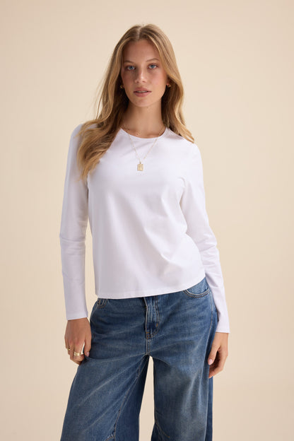 The Perfect Long Sleeve Crew Tee