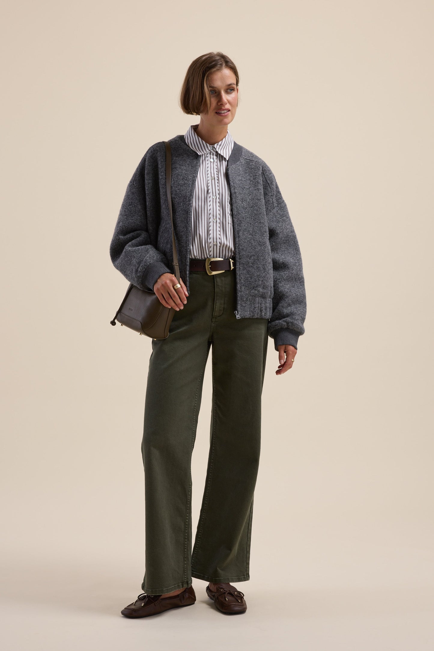 The Mid Rise Wide Leg Jeans