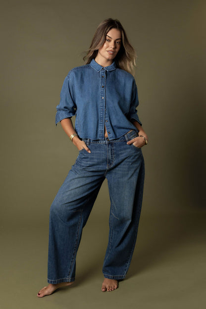 The Barrel Leg Jeans