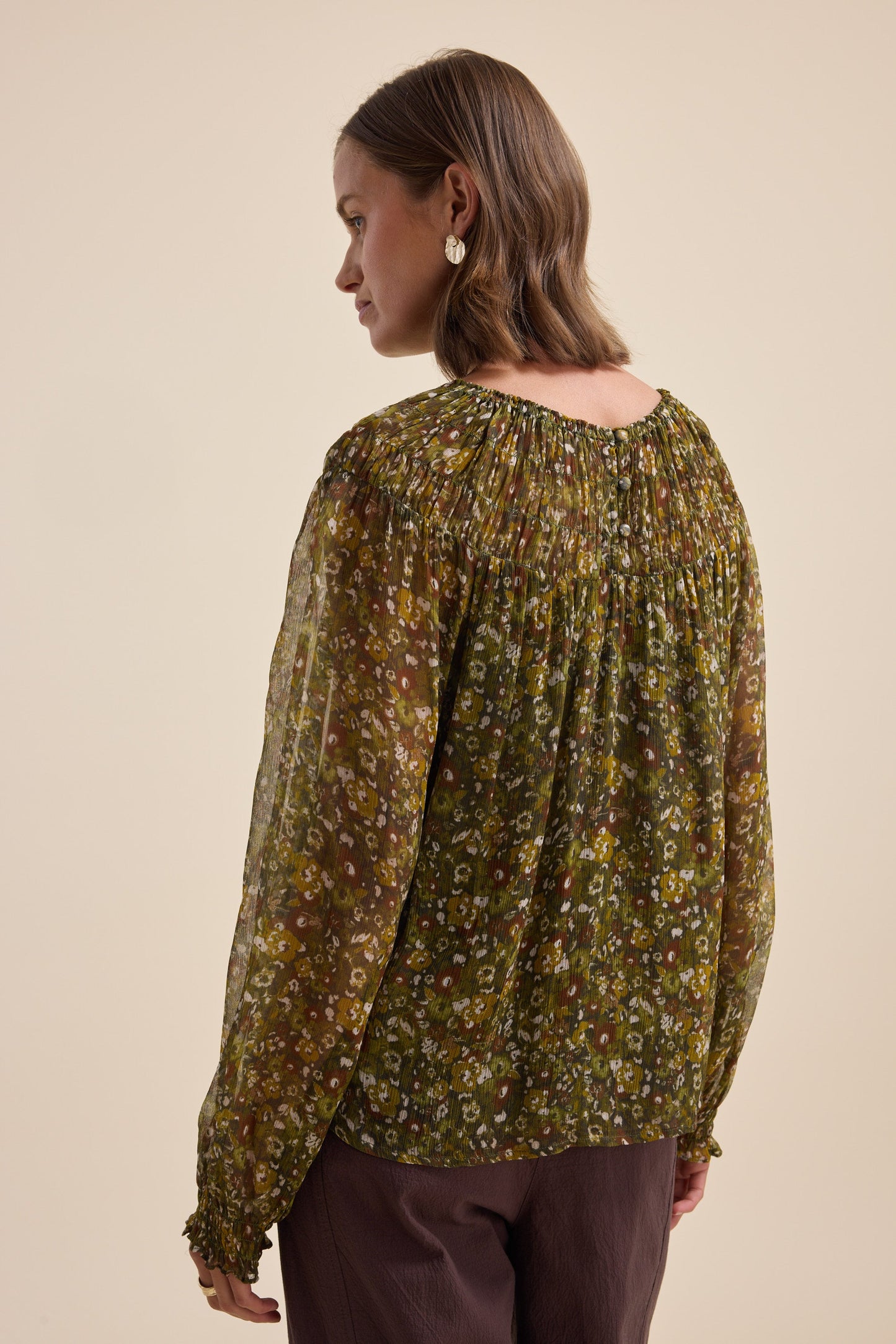Gemma Gather Detail Top