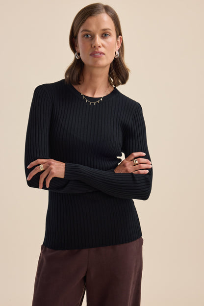 Elementary ZQ Merino Crew Neck Top