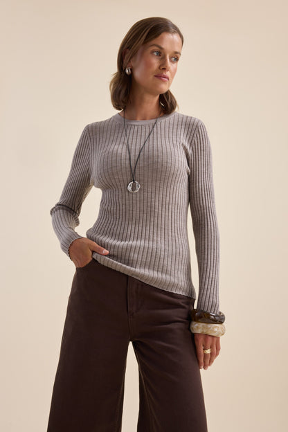 Elementary ZQ Merino Crew Neck Top