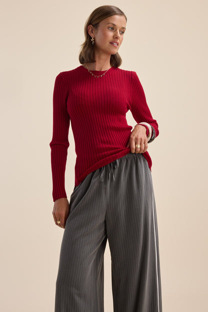 Elementary ZQ Merino Crew Neck Top