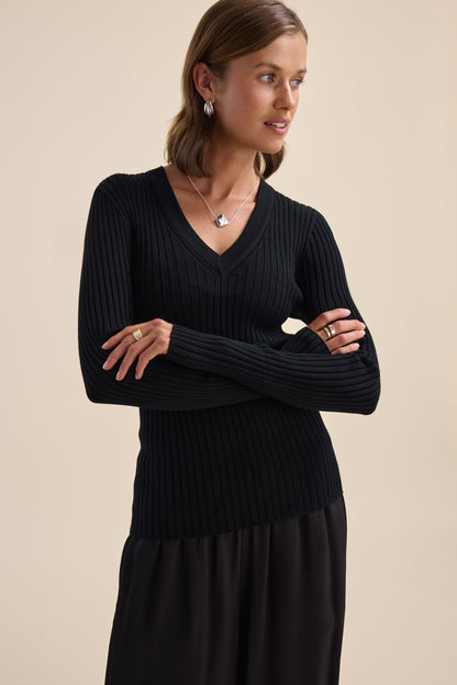 Elementary ZQ Merino V Neck Top