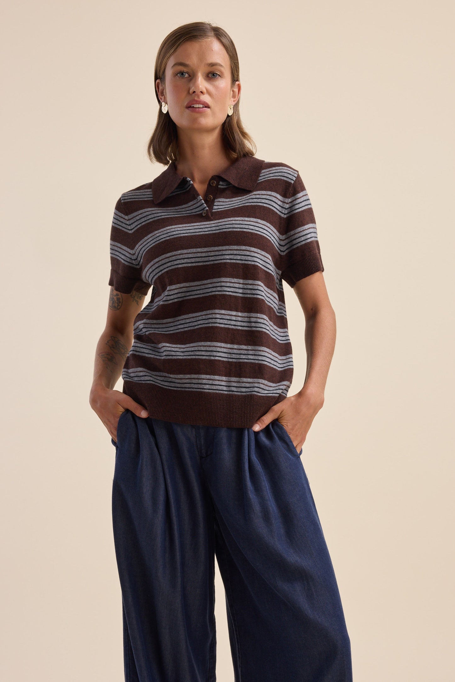 Elementary Cotton Cashmere Henley