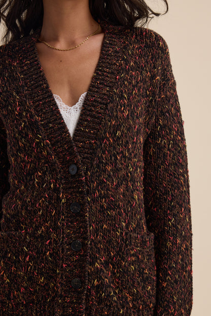 Elementary Oversized Merino Blend Cardigan