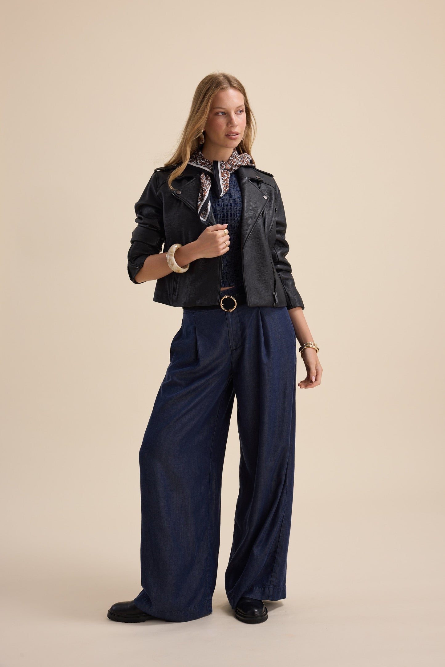 The Perfect Leather Biker Jacket
