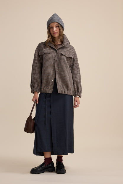 Elementary Wrap Detail Skirt