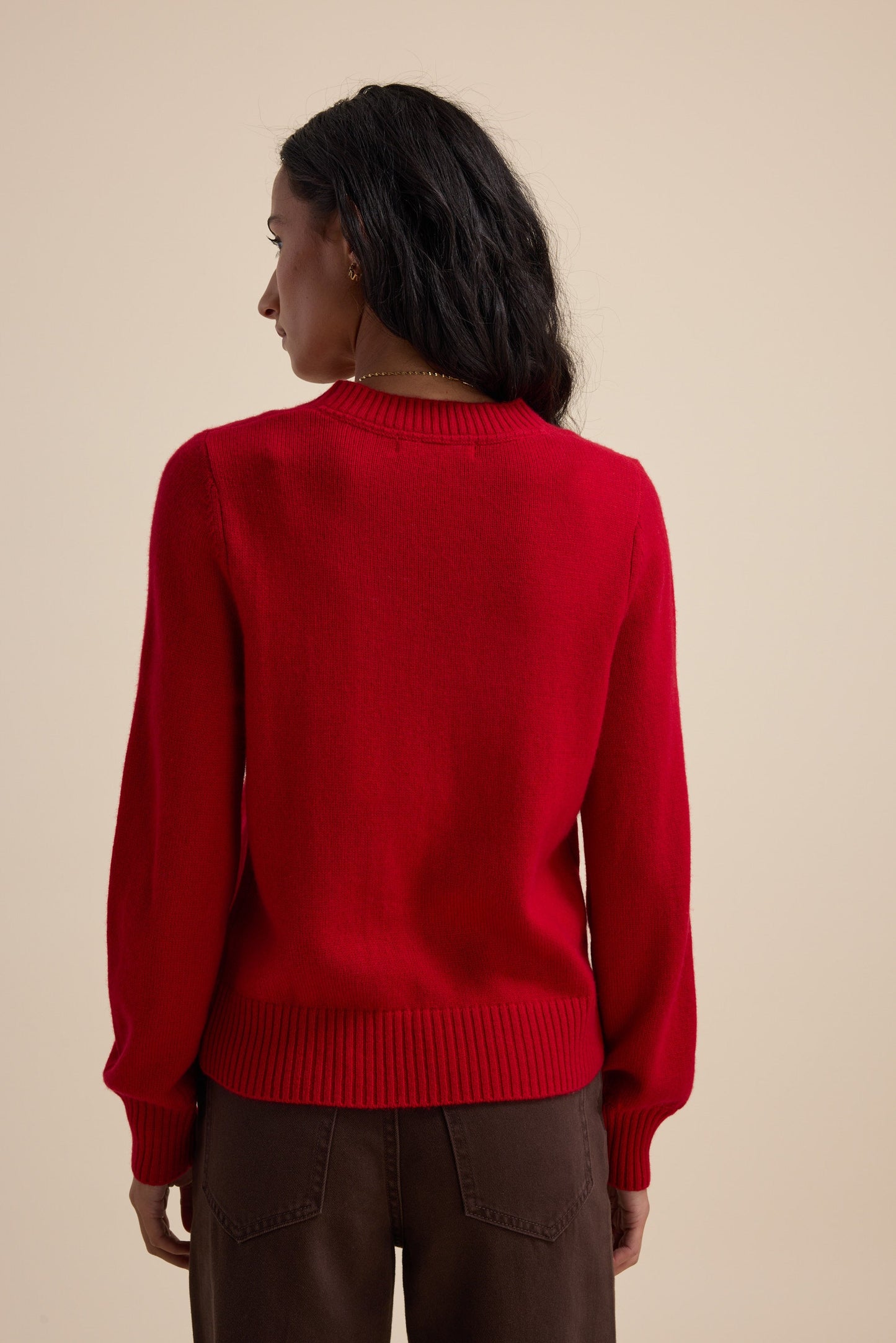 Elementary Cashmere Blend Crew Neck Sweater