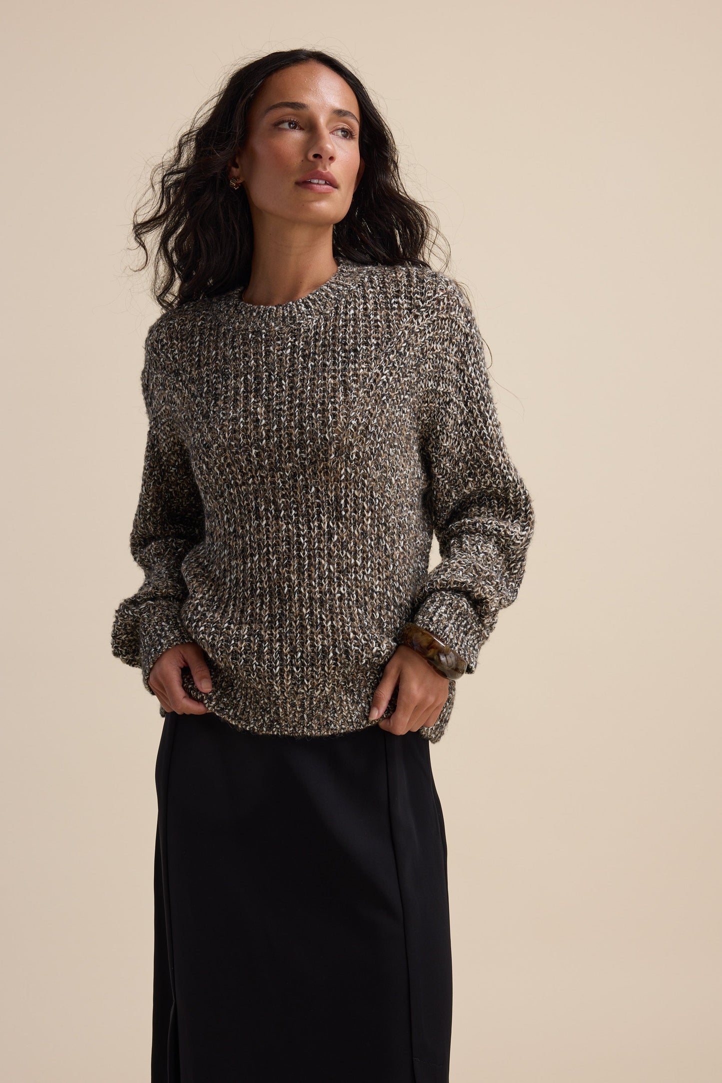 Elementary Chunky Knit Sweater