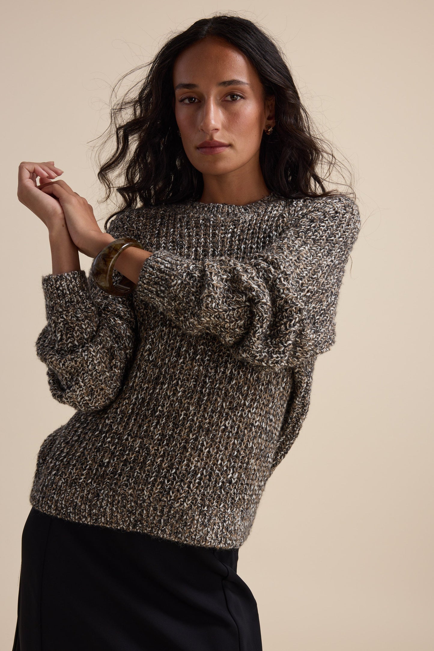 Elementary Chunky Knit Sweater