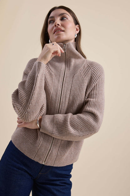 Elementary Collar Detail Cardigan