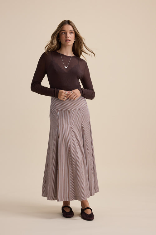 Marley Panel Seam Skirt