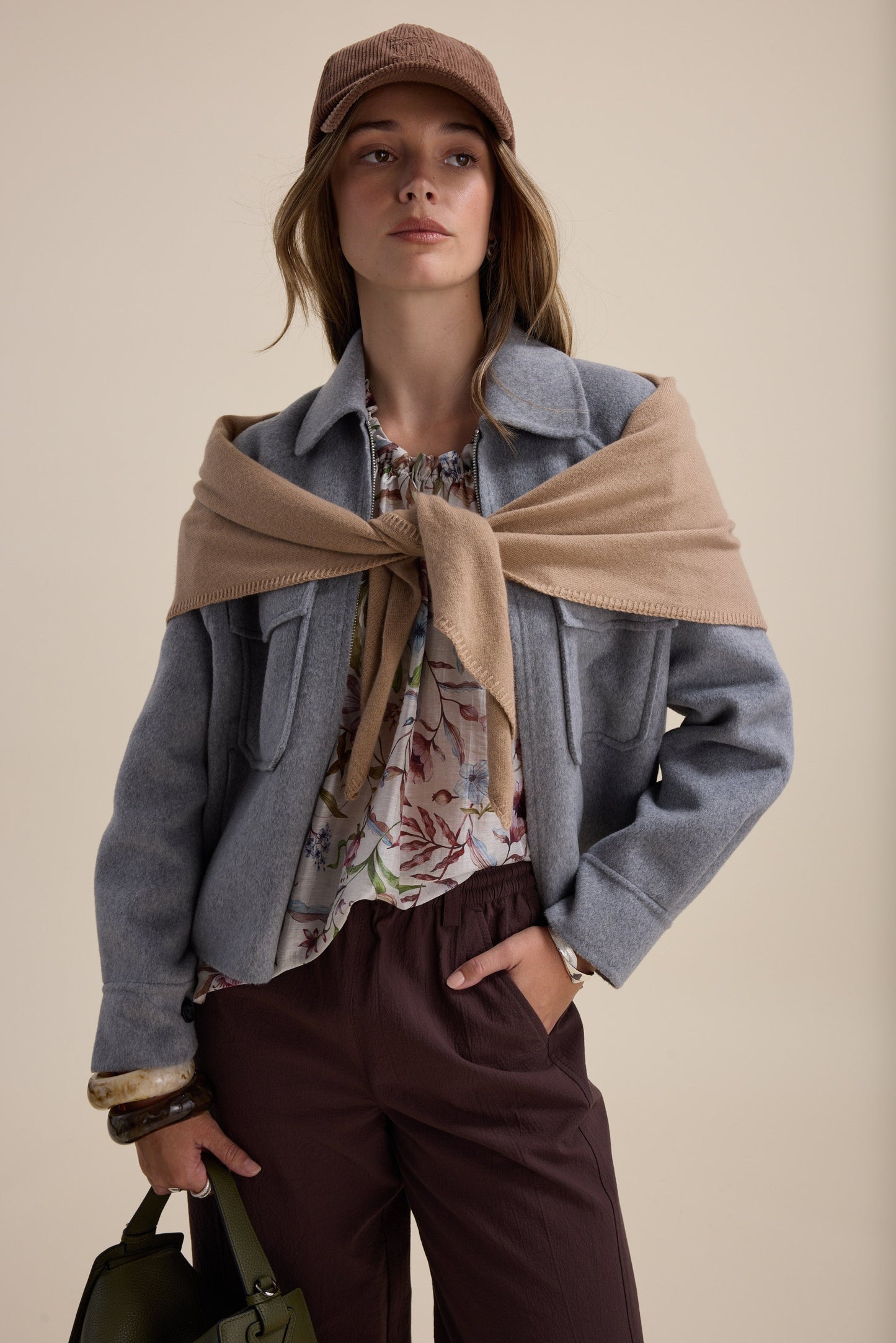 Quinn Gather Detail Blouse