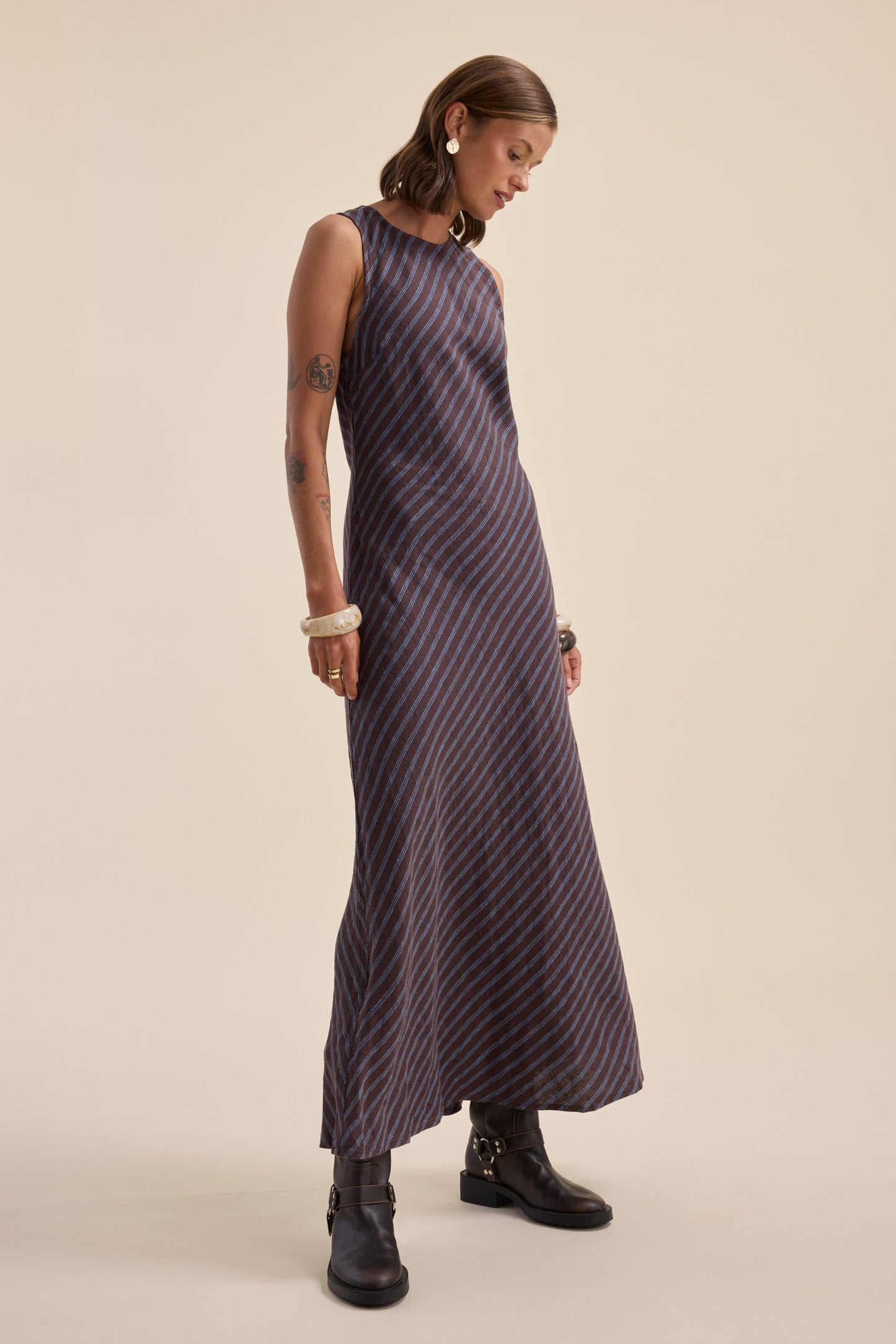 Athena Bias Cut Dress
