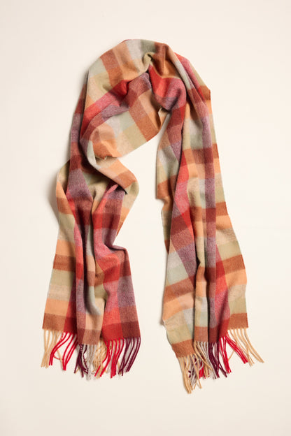 Georgia Large Check Scarf