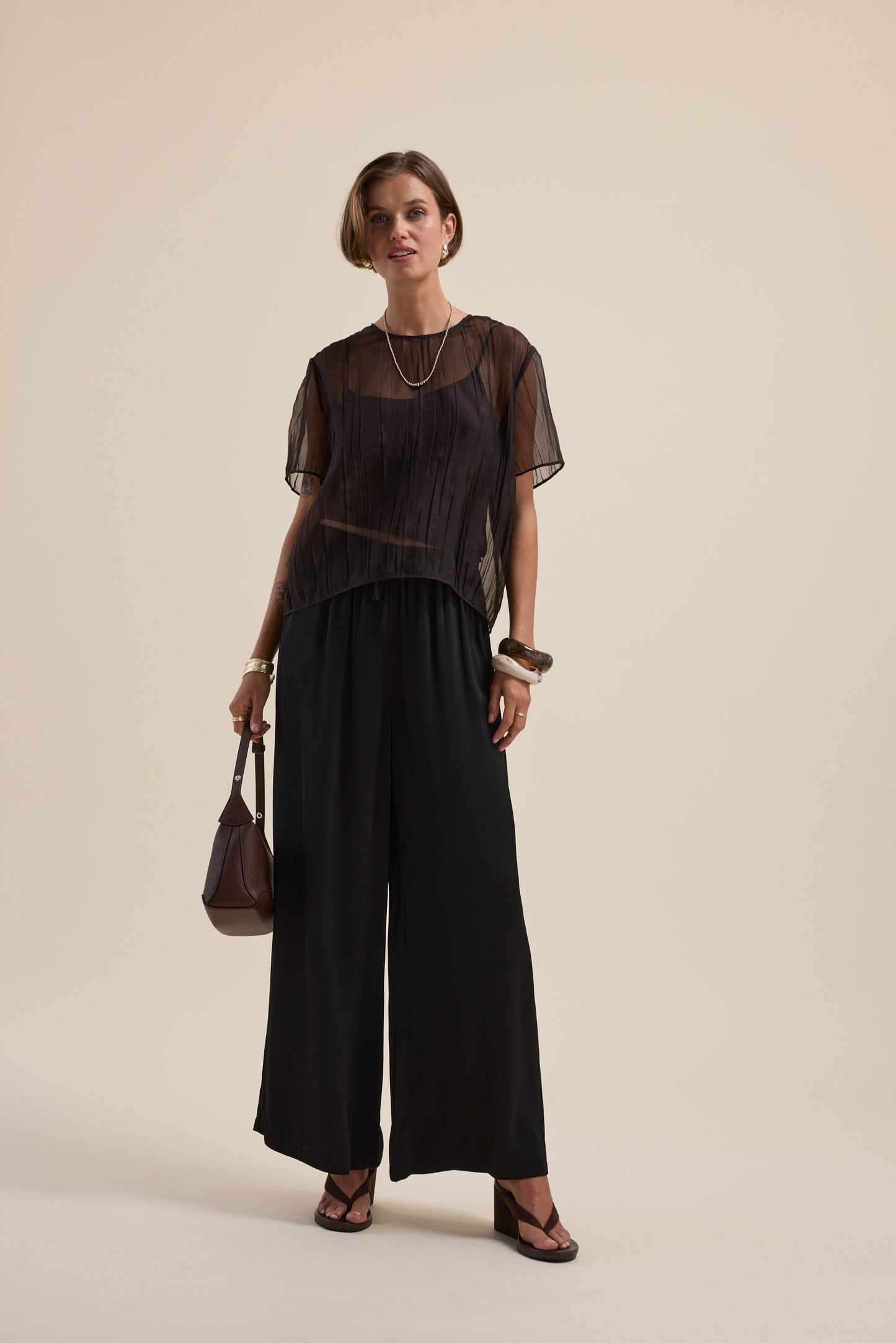 Cass Sheer Top