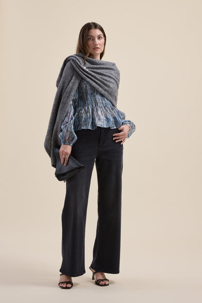 Mitch Shirred Top