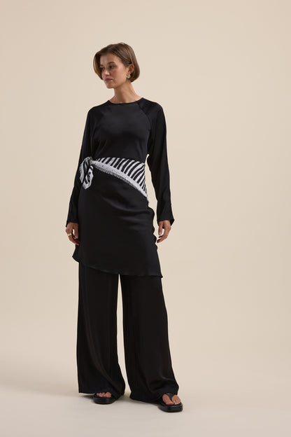 Lucie Asymmetric Layering Dress