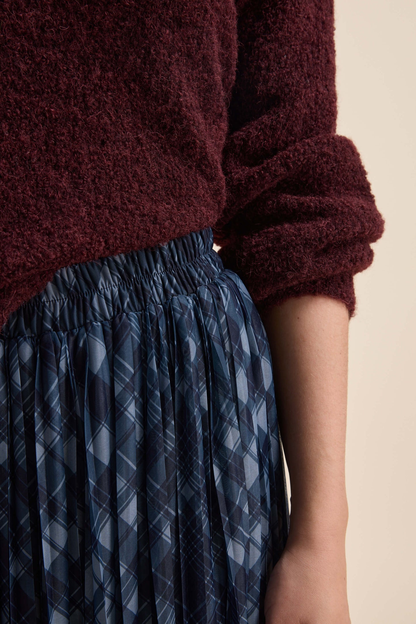 Ryan Pleat Maxi Skirt