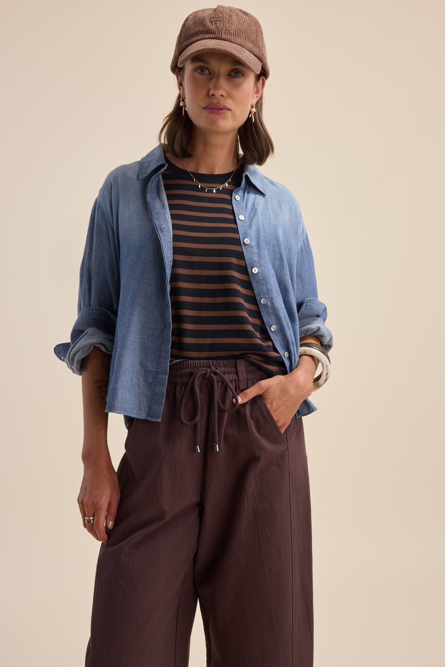 Charmaine Organic/Pima Cotton Tee