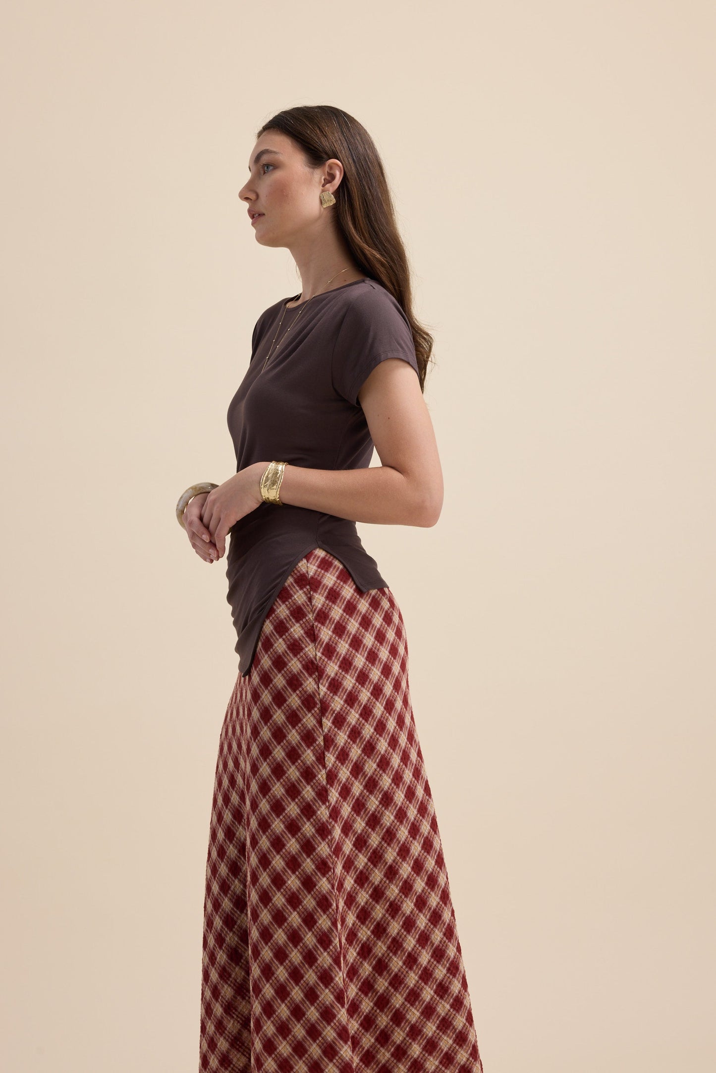 Frida Asymmetric Tee