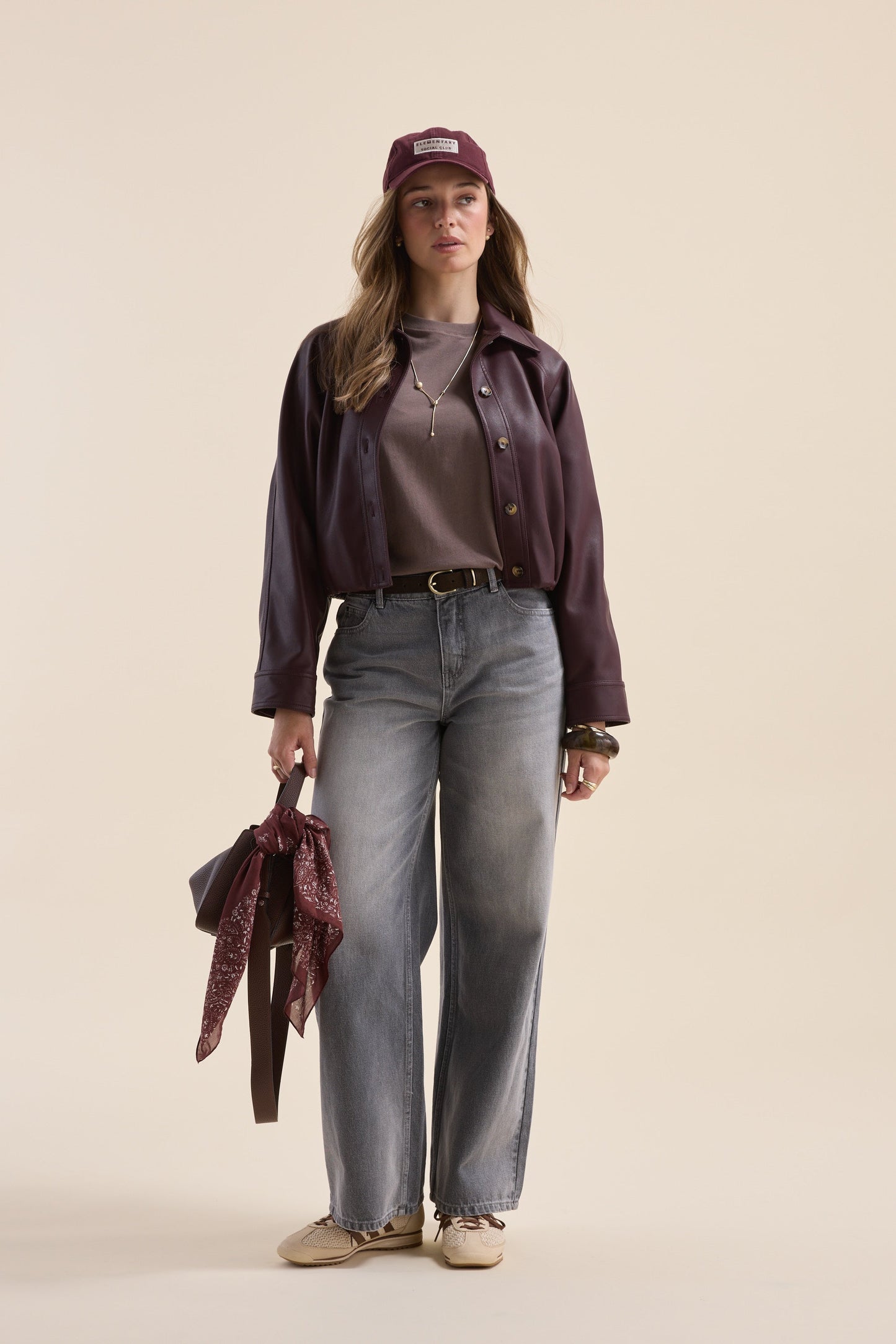 Genevie Gather Detail Tee