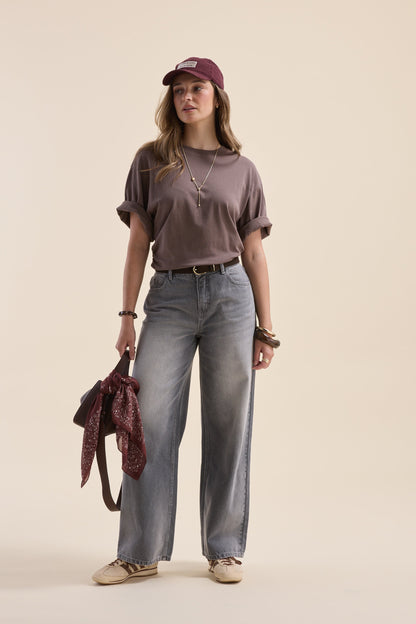 Genevie Gather Detail Tee