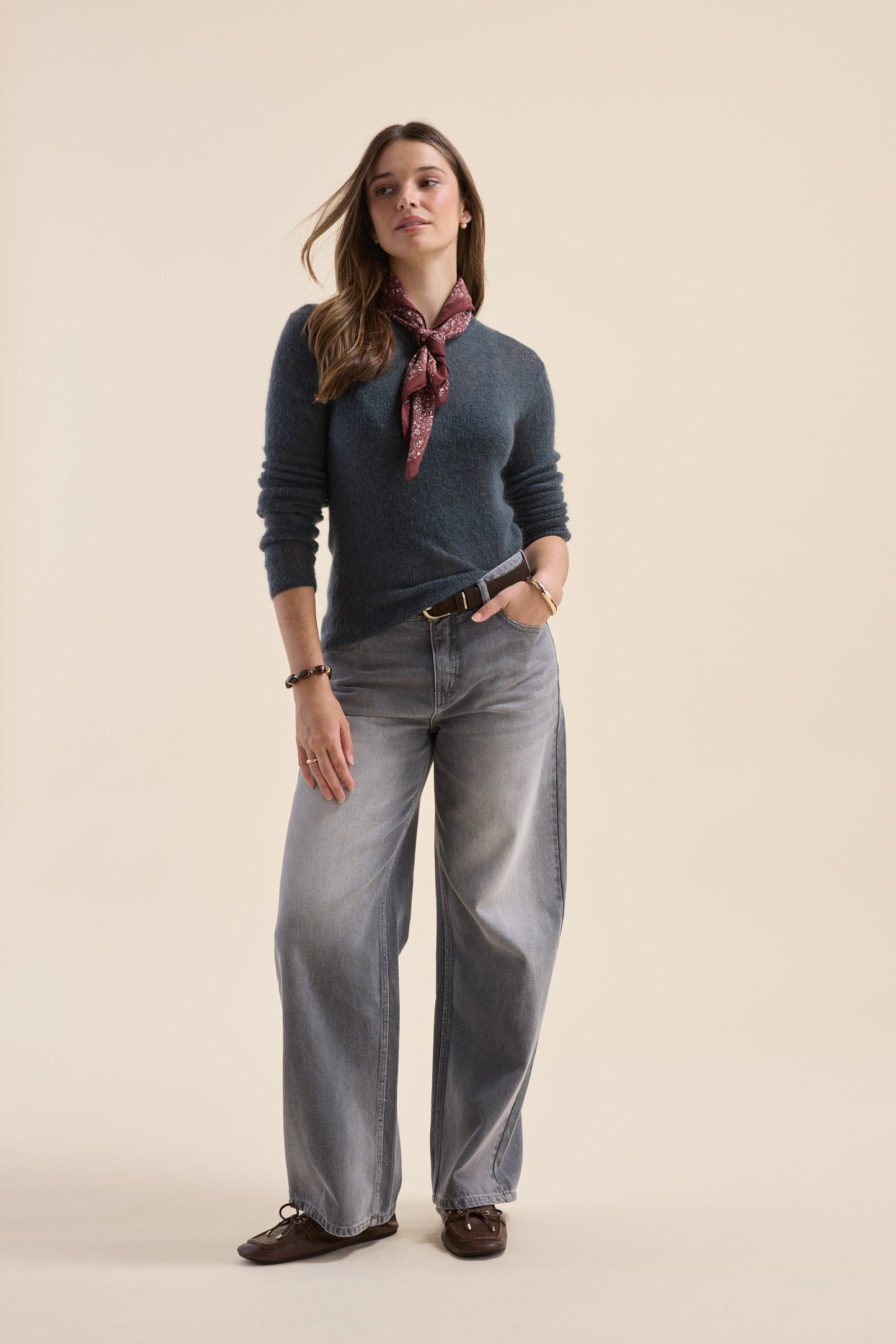 Thea Whisper Knit Sweater