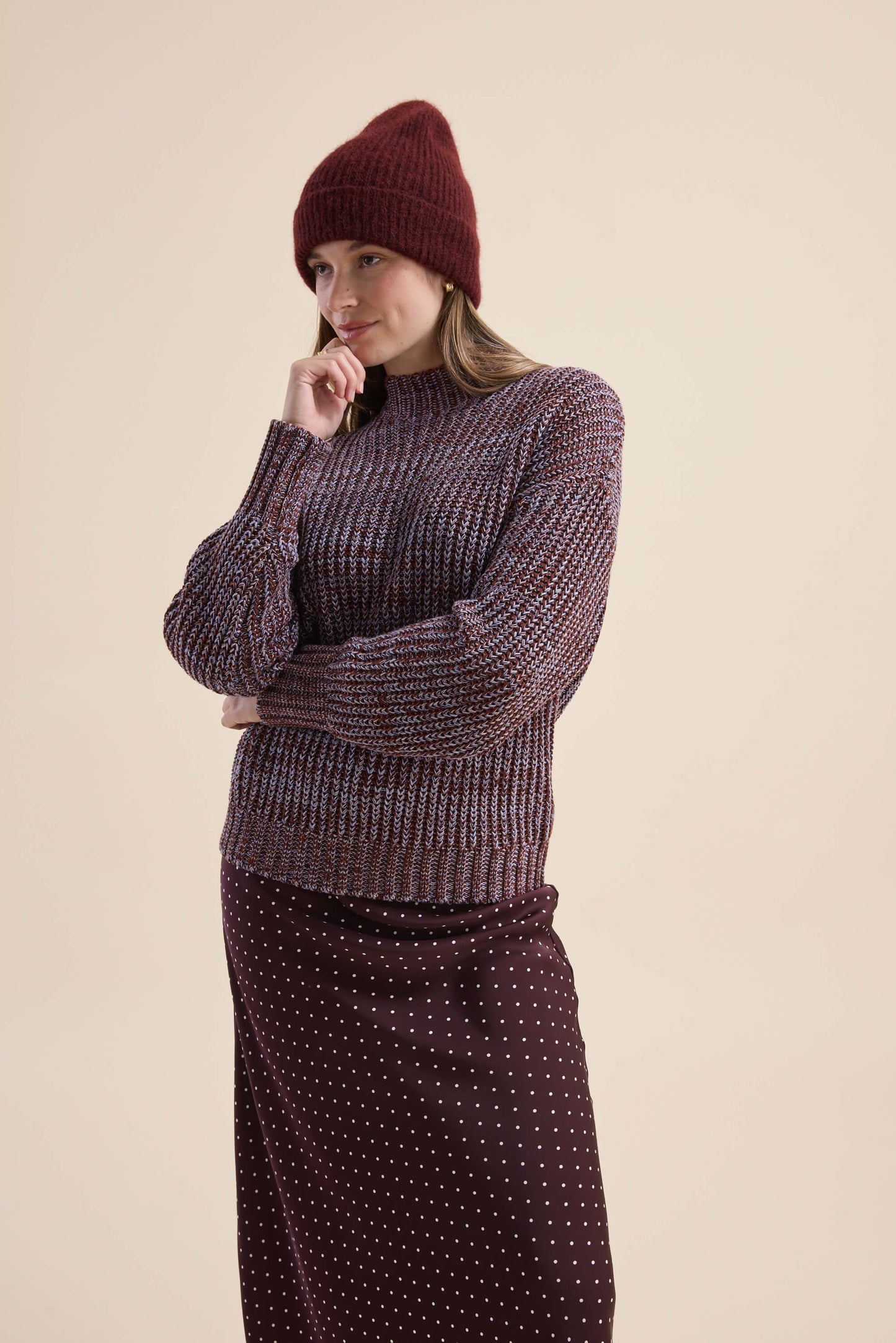 Phoebe Funnel Neck Sweater