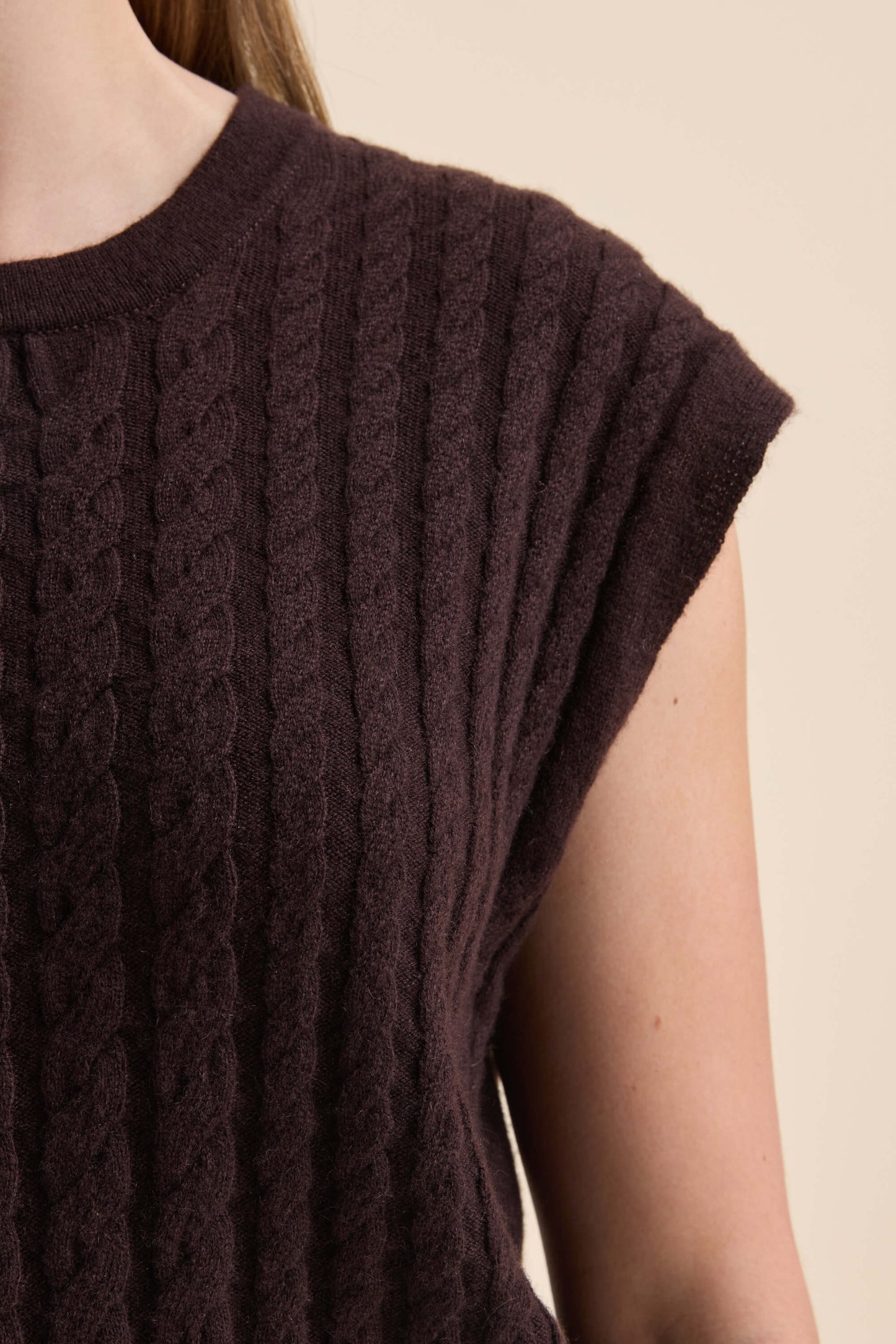 Elementary Cashmere Blend Vest