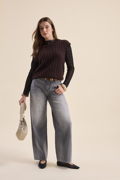 Elementary Cashmere Blend Vest