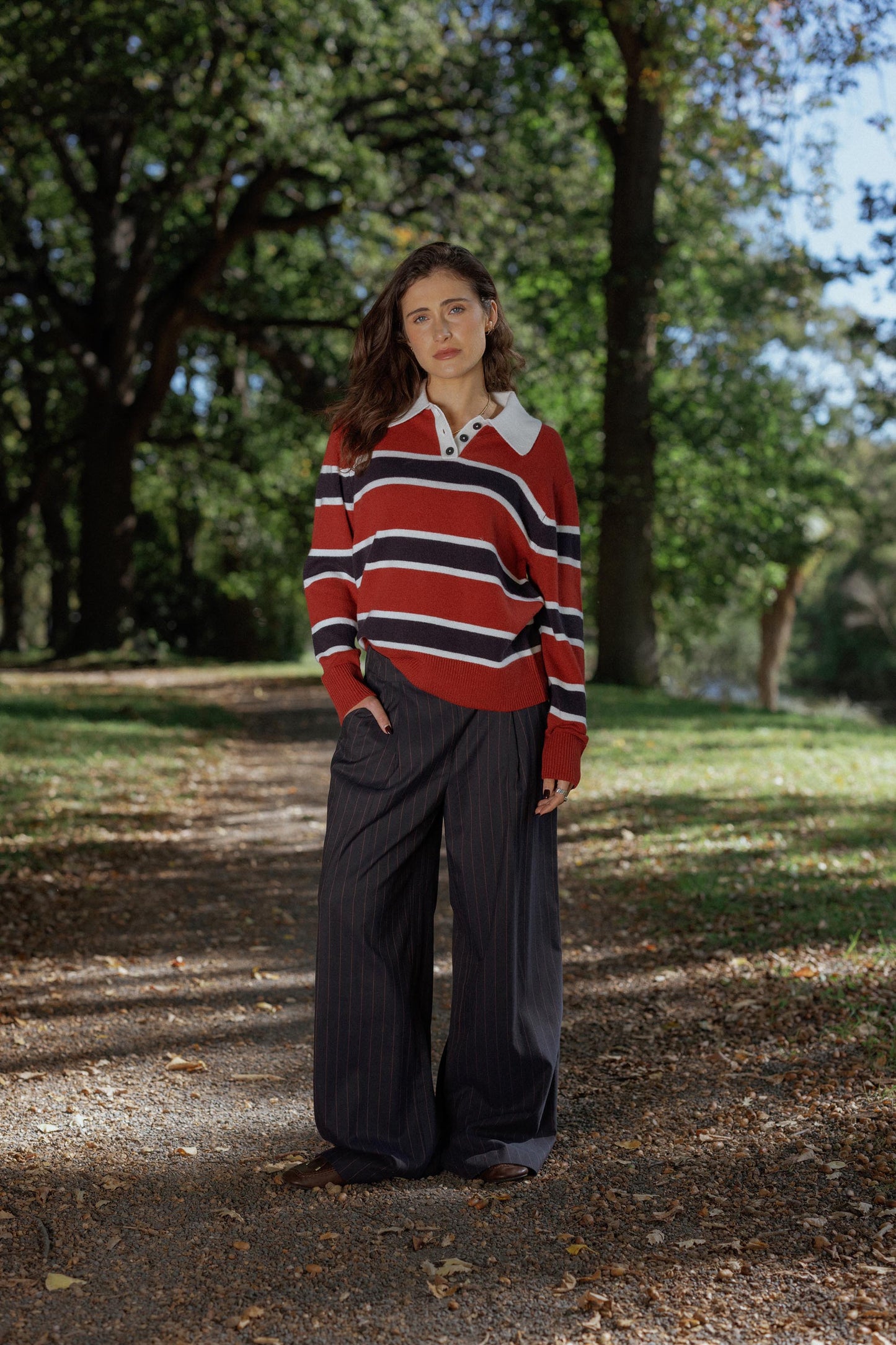 Elementary Wool Blend Polo