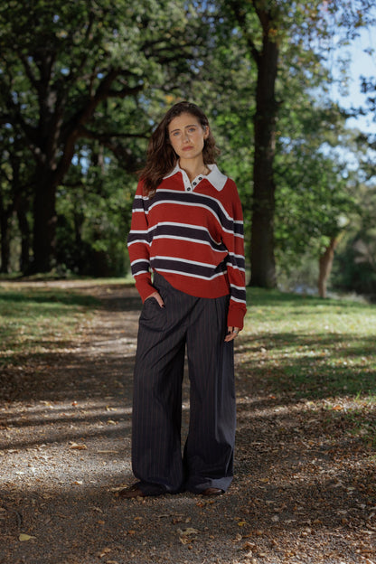 Elementary Wool Blend Polo