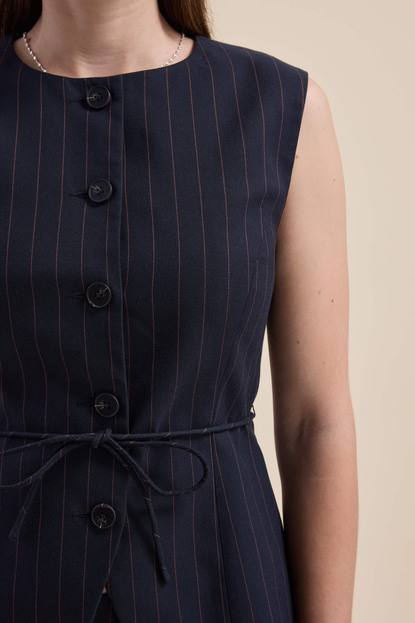 The Button Front Vest